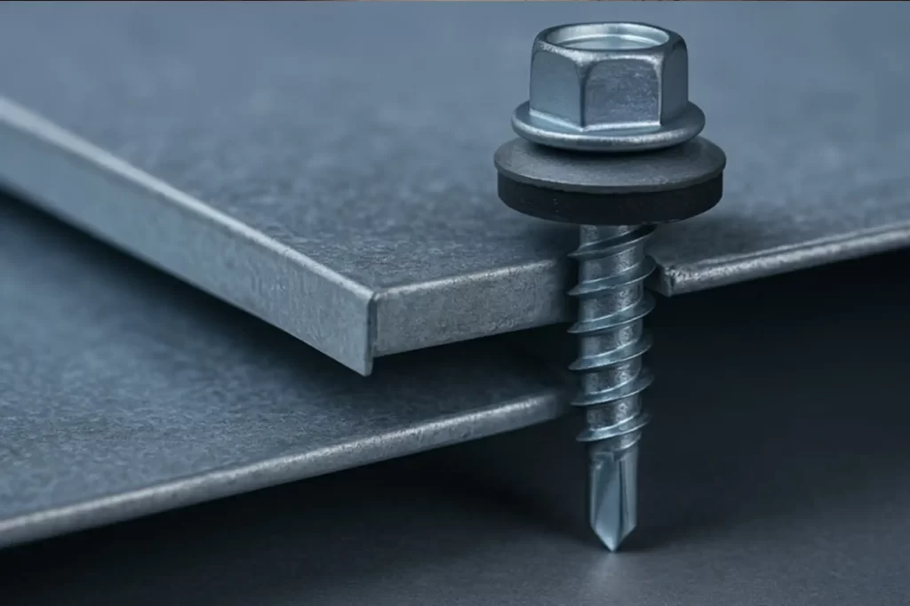 como usar parafuso auto brocante em telhas sem causar vazamentos 5